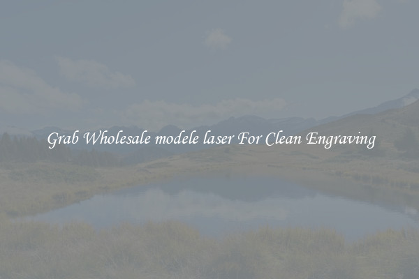 Grab Wholesale modele laser For Clean Engraving