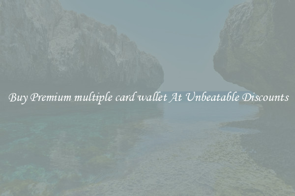 Buy Premium multiple card wallet At Unbeatable Discounts