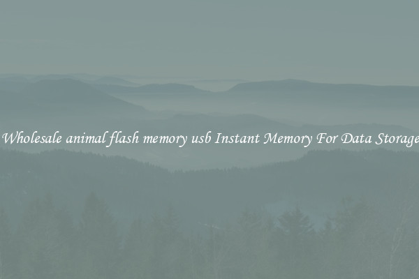 Wholesale animal flash memory usb Instant Memory For Data Storage