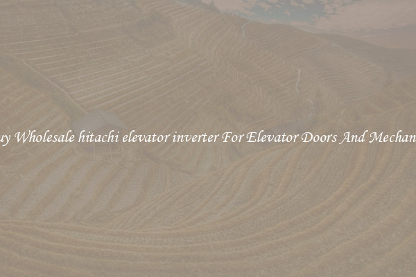 Buy Wholesale hitachi elevator inverter For Elevator Doors And Mechanics